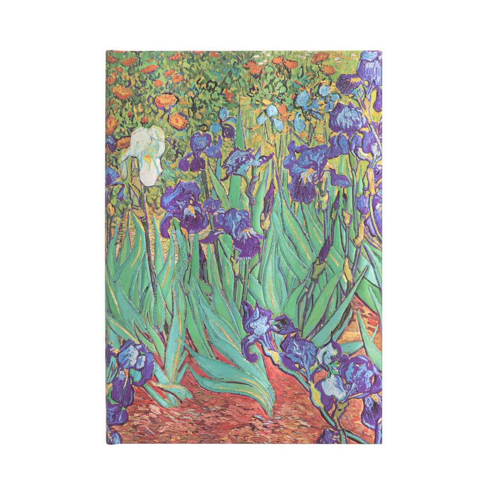 Journal, Art & School, 5"x7", Paperblanks, Midi, Hardcover, Lined Journal, Van Gogh Irises, 759654